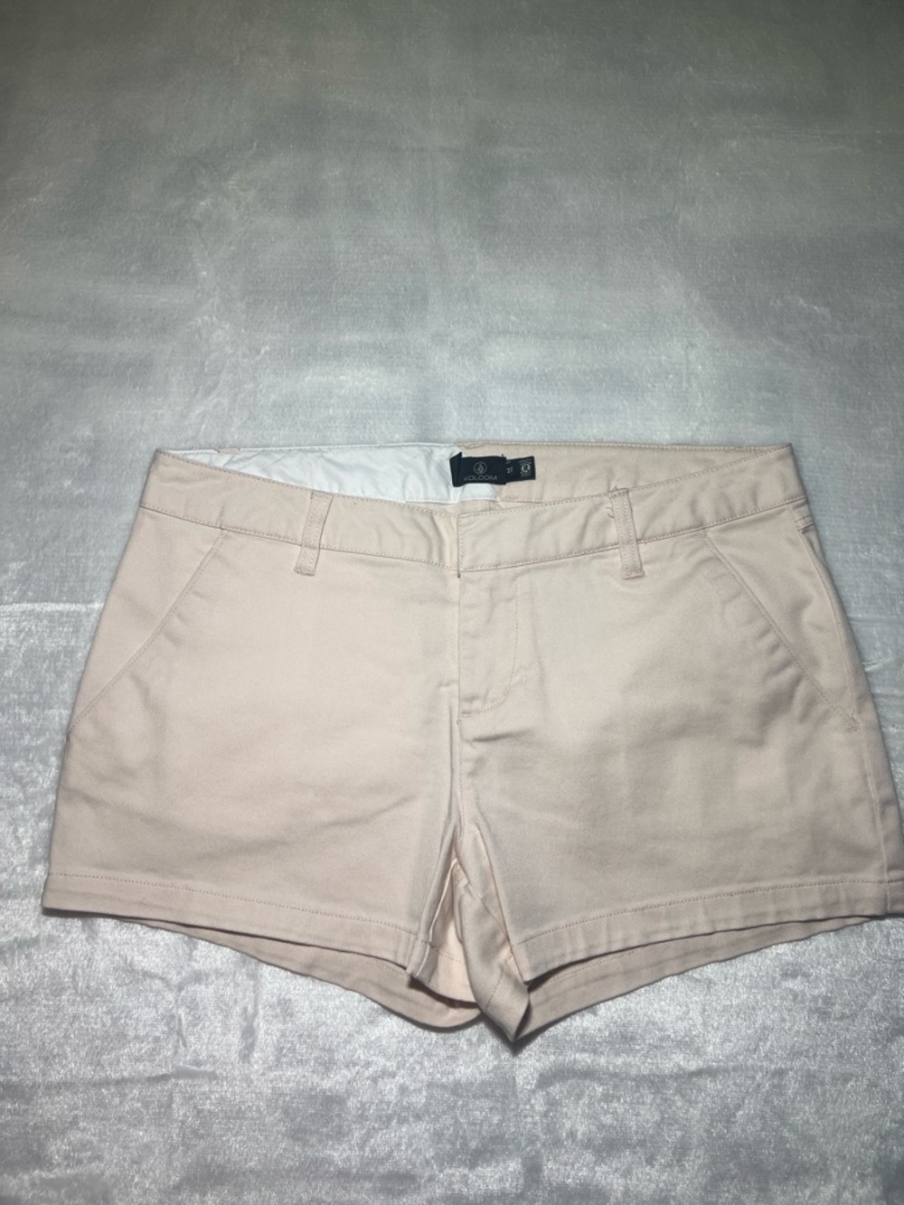 Volcom True to This Shorts in Light Blush